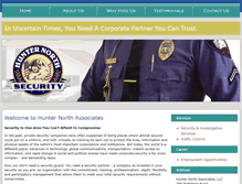Tablet Screenshot of hunternorth.com